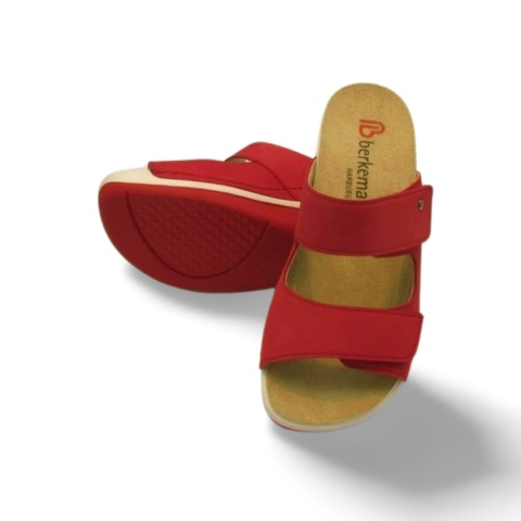 Klapki BERKEMANN 01201-234 Callista czerwone