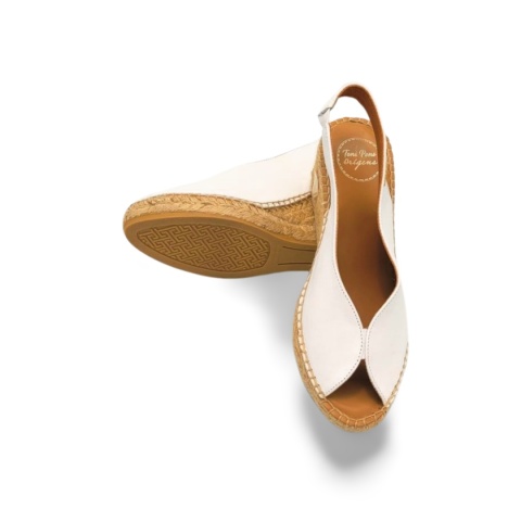 Espadryle Toni Pons LAILA-P 64051000 białe,skóra licowa
