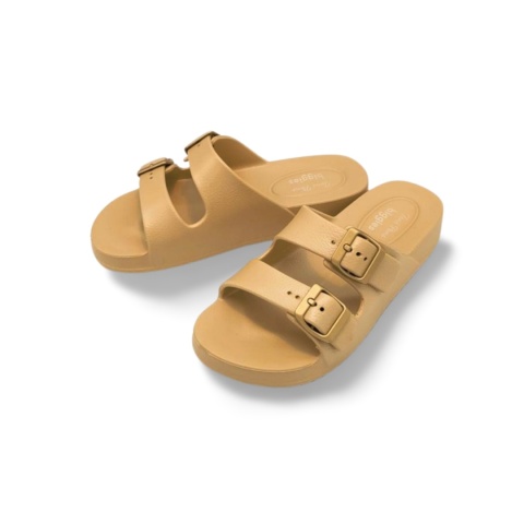 Klapki Toni Pons CRETA 6401990090 platynowe,syntetyczne