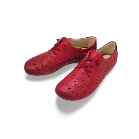 Półbuty Josef Seibel 87283 971 490 Fiona 83 bordowa czerwień,skóra licowa