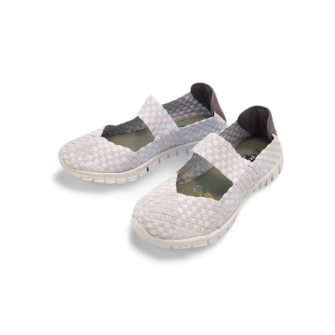 Półbuty Rock Spring TALIA białe,tekstylne