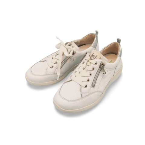 Półbuty Waldlaufer 831001 299 663 M-Tonia białe/srebrne