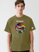 Adanex Leo 20308 kapcie m?skie granat krzy?ak odkr. ? R: 44