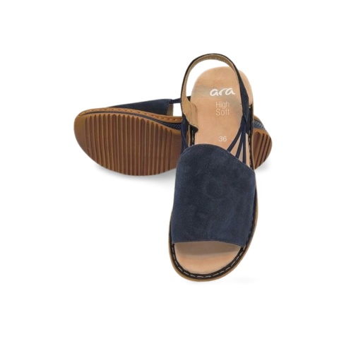 Sandały ARA 12-29005-02 granat