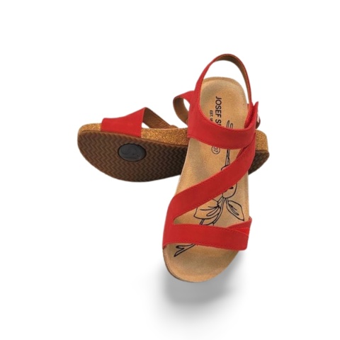 Sandały Josef Seibel 78519 380 564 Tonga 25 czerwone