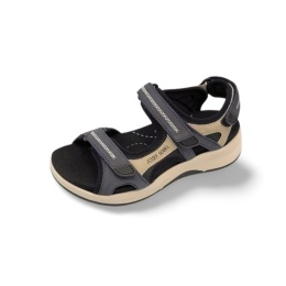 Sandały Josef Seibel 97302 TE380 507 Estelle 02 granatowe,skóra nubukowa