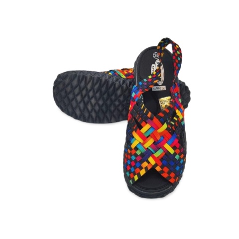 Sandały ROCK SPRING DAKOTA kolorowe,tekstylne