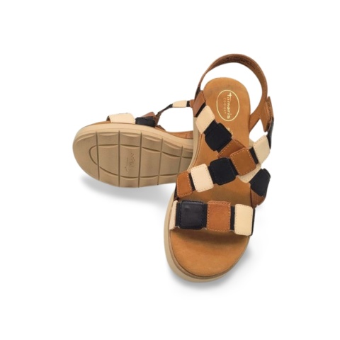 Sandały Tamaris 8-88731-44 brązowe/beżowe/granatowe