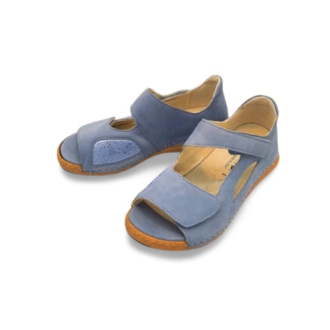 Sandały Waldlaufer 681K80 200 267 K-Heliett błękitne