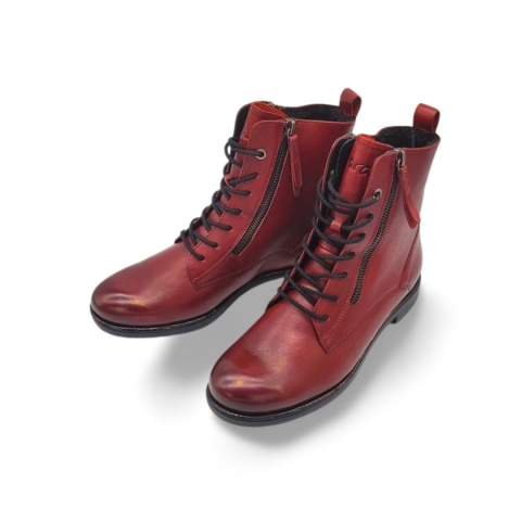 Botki ARA 1239520-19 bordowe