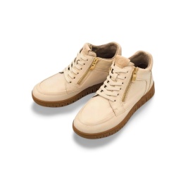 Botki Caprice 9-25219-45 kremowe