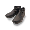 Botki Rieker 05362-00 TEX czarne dwa suwaki