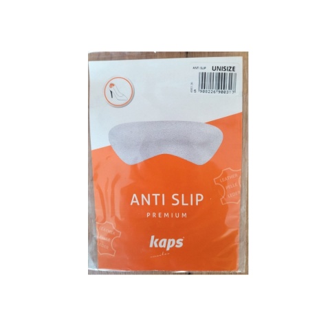 KAPS ANTI SLIP-ZAPIĘTKI SKÓRZANE Z WAŁKIEM BLACK