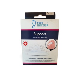 KAPS FOOT MORNING SUPPORT Prawy żelowy wałek podpalcowy z pierścieniem