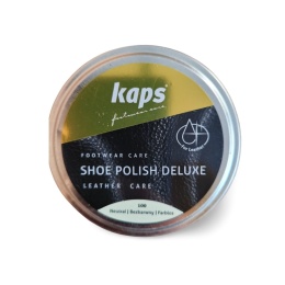 KAPS SHOE POLISH NOWA FORMUŁA-100 PASTA BEZBARWNA PUSZKA 50ml