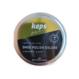 KAPS SHOE POLISH NOWA FORMUŁA-118 PASTA CZARNA PUSZKA 50ml