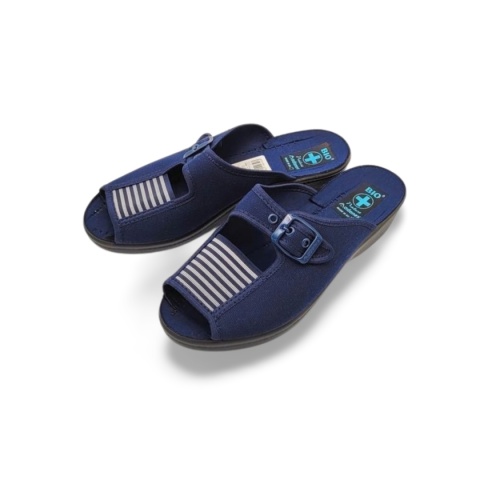 Kapcie Adanex Bio 34 granat,tekstylne Kapcie Adanex Bio 34 granat,tekstylne