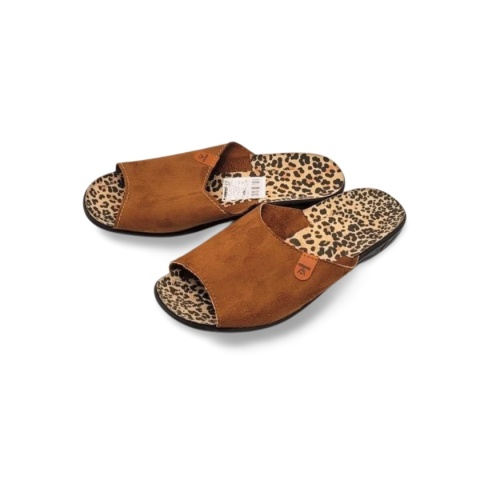 Kapcie Adanex Sara 28782 brązowe,tekstylne Kapcie Adanex Sara 28782 brązowe,tekstylne
