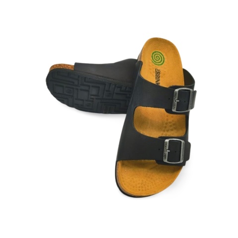 Klapki Dr Brinkmann 600047-01 czarne