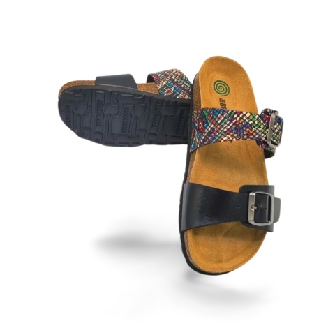 Klapki Dr Brinkmann 700067-01 czarne