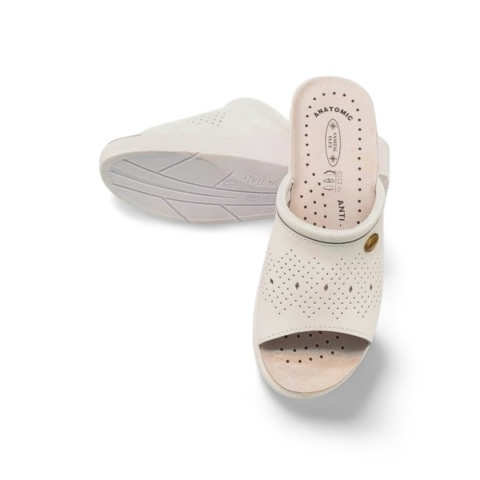 Klapki SANITAL FLEX 25 698 białe