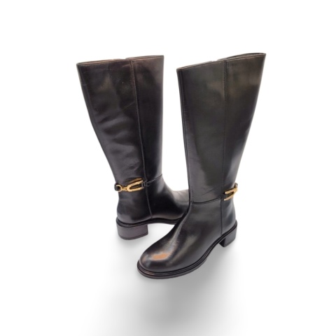 Kozaki ARA 1226102-01 czarne obcas