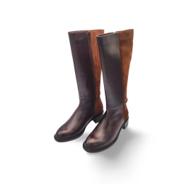 Kozaki ARA 1226102-03 brąz obcas