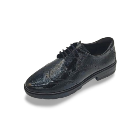 Półbuty ARA 1211223-01 czarne lakier