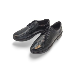 Półbuty ARA 1211223-01 czarne lakier