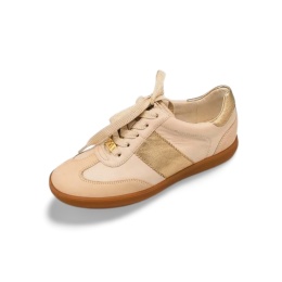 Półbuty Caprice 9-23705-44 beżowo-białe,skóra licowa