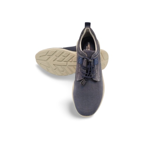 Półbuty Josef Seibel 33612 TE422525 Cameron 12 szaroniebieskie