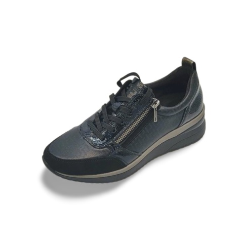 Półbuty Remonte D2401-06 czarne