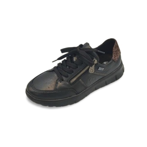 Półbuty Rieker TEX N1301-01 czarne