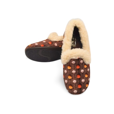 Kapcie SANITAL FLEX Z26211 brązowe