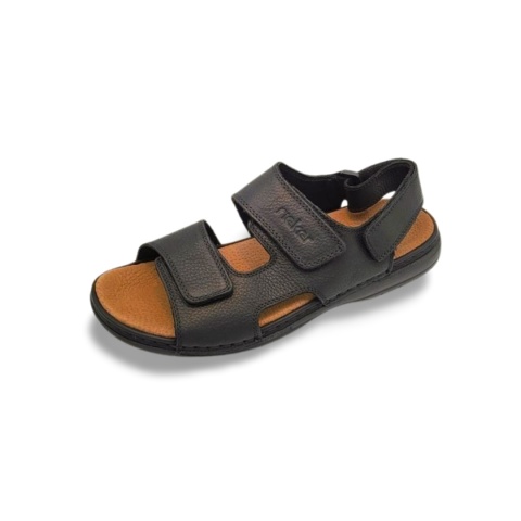 Sandały Rieker 25558-01 czarne