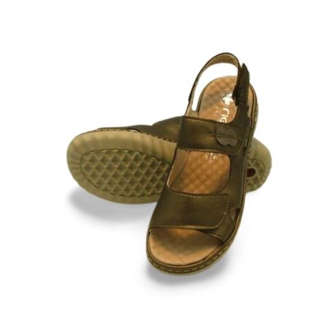 Sandały Rieker 60462-90 brązowe