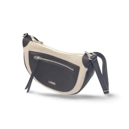 Torba L.Credi 1005451 Paola damska biało -czarna