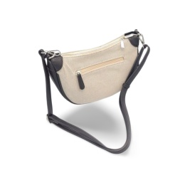 Torba L.Credi 1005451 Paola damska biało -czarna