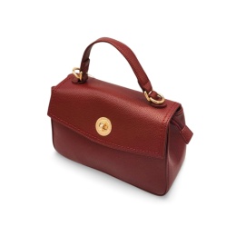Torba L.Credi 1005509 Palagia damska bordo