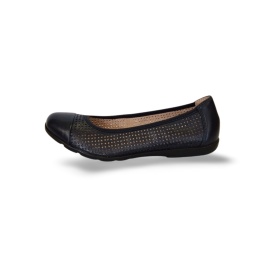 Baleriny Caprice 9-22151-42-814 granatowe
