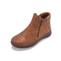 Botki Suave 25-990707-02 brąz
