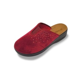 Kapcie INBLU 155D165 bordowe
