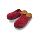 Kapcie INBLU 155D165 bordowe