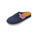 Kapcie INBLU CS000043 041 szaroniebieskie