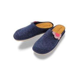 Kapcie INBLU CS000043 041 szaroniebieskie