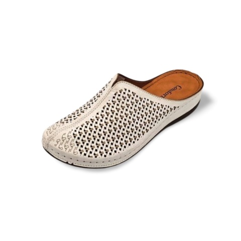 Klapki COMFORTABEL 700537-03 białe