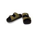 Klapki Caprice 9-27201-46-741 khaki
