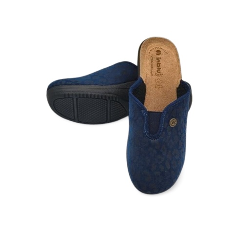 Kapcie INBLU LV000016 004 granatowe