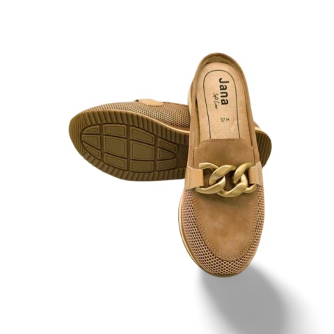 Klapki Jana 8-27360-46 341 taupe