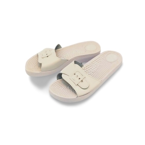 Klapki SANITAL FLEX KF-01 białe,skóra ekologiczna